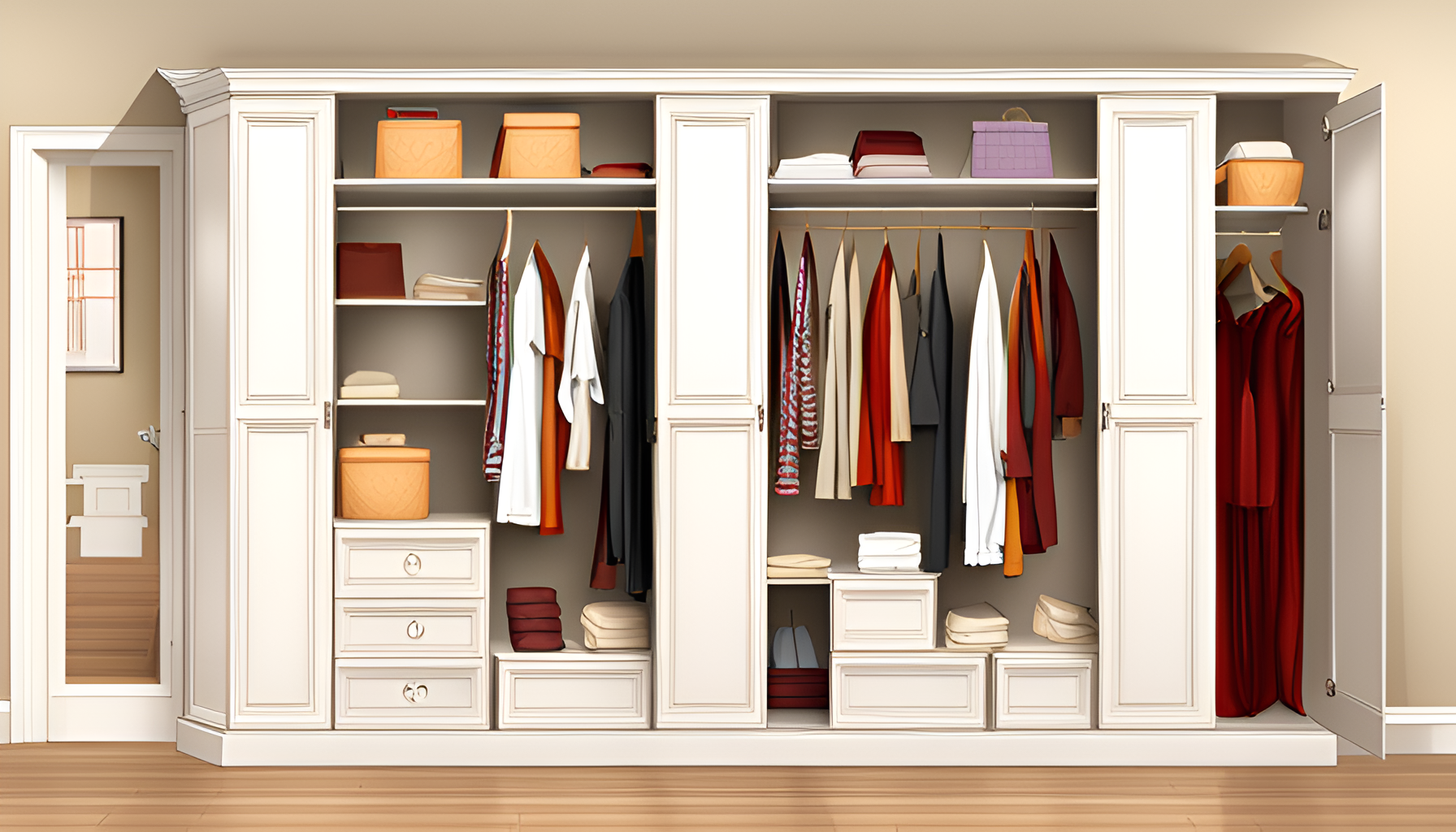 Wardrobes: The Heart of Your Bedroom and the Key to Organized Living