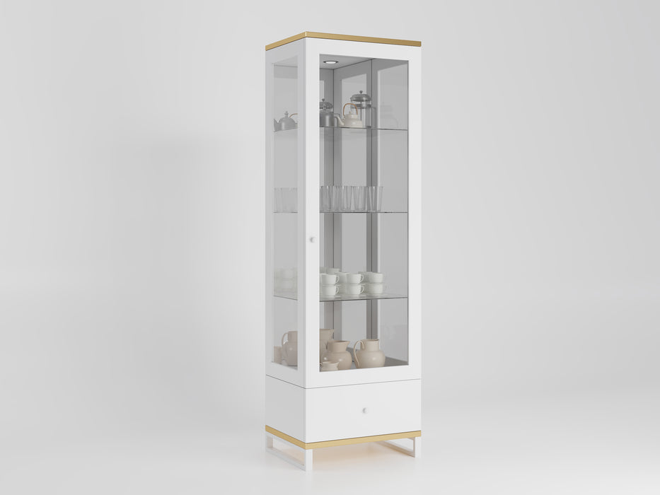 Gloss Modern China Display Cabinet