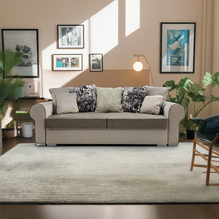 Luiza Custom Comfort: The Loose Pillow Back Sofa With Storage